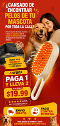 PROMO 2X1 Cepillo Mascota Vapor PetVapor